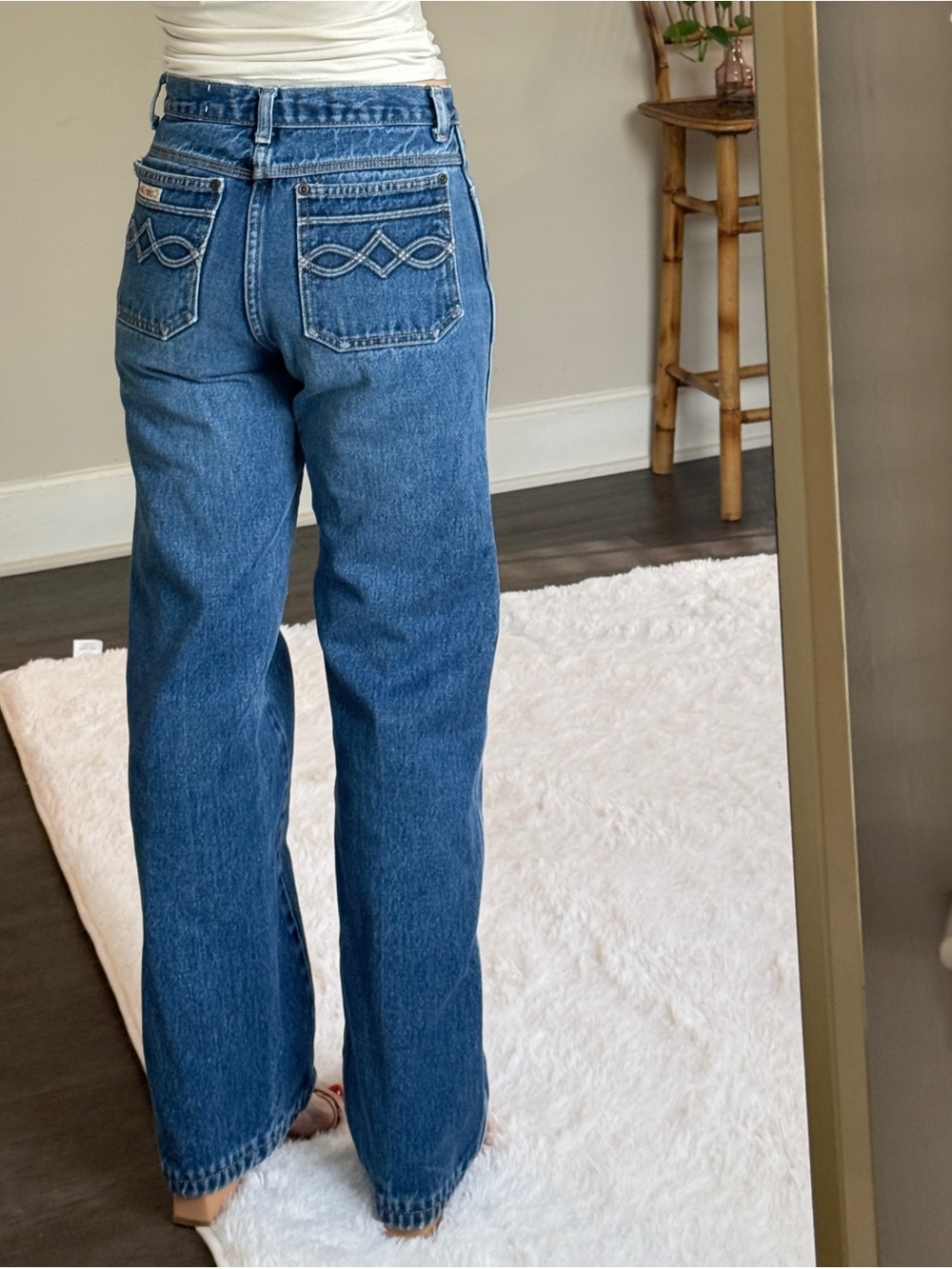 Rare Vintage 1980s Calvin Klein 100% Cotton Rigid Denim Jeans